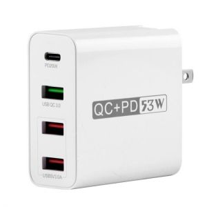 befon QC3.0 Super Fast Charger with 4 USB Ports PD20W QC 5V/3.4A 9V/2A 12V/1.5A EU AU UK USA Fast Charge Adapter typecC argador
