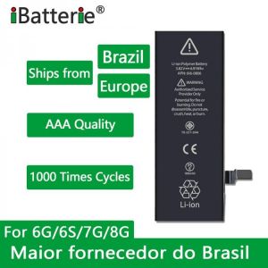 10pcs/lot iBatterie AAA Quality Battery For Apple iPhone 6 6S 7 8Plus X  SE 6Plus 7Plus Replacement Bateria For iPhone Battery
