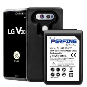 V20 Battery 10500mAh BL-44E1F With Protective Case For LG V20 H990DS VS995 US996 LS997 H910 H918 bl 44e1f Extended Battery