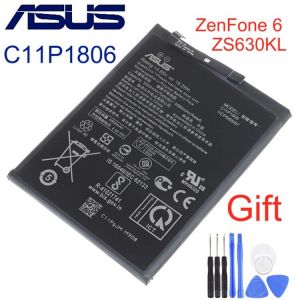 C11P1806 Original Battery For ASUS ZenFone6 ZS630KL ZenFone 6 4580mAh + Free Tools High Capacity