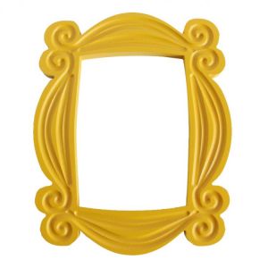 TV Series Friends Handmade Monica Door Frame Wood Yellow Mon  Photo Frames Collectible Home Decor Collection Gift