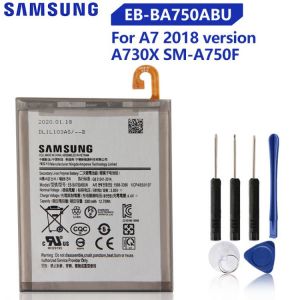 Original Samsung Battery EB-BA750ABU For SAMSUNG Galaxy A7 2018 version A730x A750 SM-A730x A10 SM-A105F SM-A750F 3300mAh