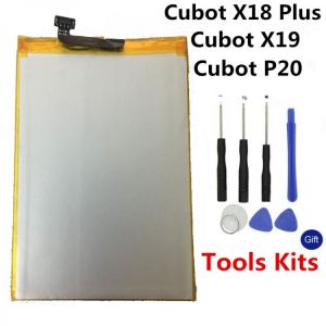 Original For Cubot X18 Plus Battery 4000mAh High Capacity Replacement Battery For Cubot X19 Cubot P20 Battery In Stock +Tools