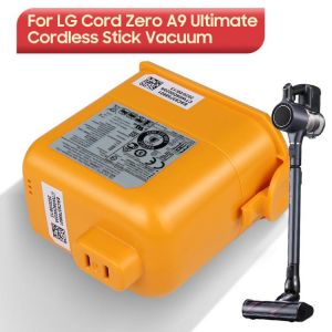 Original Replacement Battery For LG Cord Zero A9 Ultimate A9MASTER2X A9MULTI A9MULTI2X A9PETNBED  5.1Wh Vacuum Cleaner