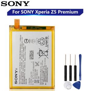 Original Replacement Sony Battery LIS1605ERPC For SONY Xperia Z5 Premium Z5P Dual E6853 E6883 E6833 Genuine Battery 3430mAh