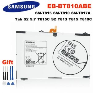 For Galaxy Tab S2 9.7 T815C S2 T813 T815 T819C SM-T815 SM-T810 SM-T817A Original Replacement Samsung Battery EB-BT810ABE 5870mAh