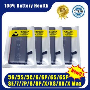 10pcs/Lot 0 Cycle Battery For iPhone 4 4S 5 5S 5C SE 6 6S 7 8 Plus X XR XS Max Wholesale Replace Phone 500 Life Quality