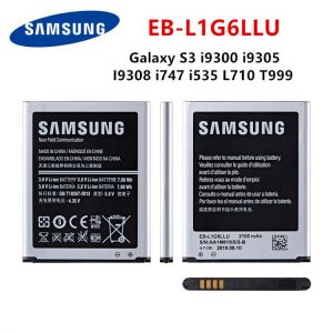SAMSUNG Orginal EB-L1G6LLU 2100mAh Battery For Samsung Galaxy S3 i9300 i9305  I9308 i747 i535 L710 T999 Batteries With WO