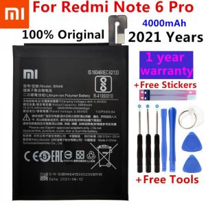 Original Phone Battery for Redmi Note 6 Pro Battery Xiaomi redmi Note 6 Pro BN48 Batteries Red rice Note6 Pro bateria Battery