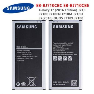 SAMSUNG Orginal EB-BJ710CBC EB-BJ710CBE 3300mAh battery For Samsung Galaxy J7 (2016 Edition) J710 J710F/M/H/FN J7(2016) DUOS