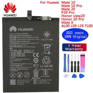 100% Original Replacement Phone Battery HB436486ECW 3900mAh for Huawei Mate 10 / Mate 10 Pro / P20 Pro Batteries with Free Tools