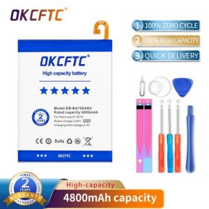 100% Original OKCFTC 4800mAh EB-BA750ABU Battery For Samsung Galaxy A7 2018 version A730x A750 SM-A730x A10 SM-105F/DC