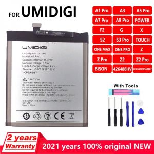 New Original Batteries For Umi UMIDIGI A1 PRO/A3/A5 PRO/A7 PRO/A9 PRO/POWER/F2/G/X/S2/ONE MAX/Z2/Z2 PRO/Bison/ With Free Tools