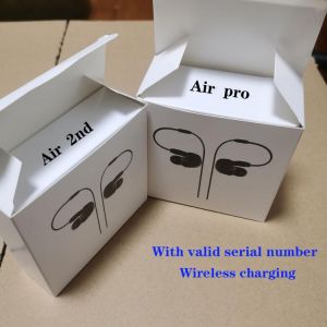 Valid serial number AP3 AIR pro Wireless Charging Bluetooth Headphones Generation 3 Earphones AP2 2nd Generation H1 chip Earbuds