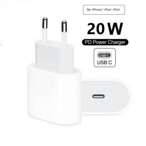 10 PCS/LOT Original HIGH QUALITY 20W Fast Charging PD Charger Cable USB C EU US Travel Power Adapter