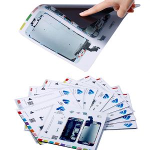 Magnetic Screw Mat For Apple iPhone 6S/6SP/7/7P/8/8P/X Professional LCD Screen Opening repair tool Mat Work Guide pad