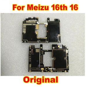 100% Original Unlocked Mainboard For Meizu 16th 16 M882Q M882H Motherboard Circuits Electronic Chips Card Fee Flex Cable Plate