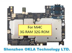 1pcs For Xiaomi Mi 4C M4C MI4C  3G RAM 32GB ROM multi languages global firmware mainboard Mother board Logic Board Replacement