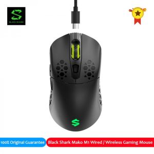 Original Black Shark Mako M1 Wired/Wireless Gaming Mouse BS-M1 Dual-Mode Design Up to 17 Hours Rechargeable Battery Mouse