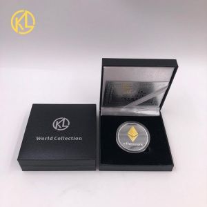 Ada Cardano Crypto Ethereum Ether/Bitcoin/Dash American Commemorative Coin Non-currency Coin Collection Lucky with nice gift box