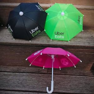 Cell Phone Umbrella Sunshade Flexible Waterproof Dustproof Mobile Phone Umbrella For Electric Vehicle Wheelchair Parasol Bike