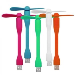 Mini Flexible Bendable USB Fan for Power Bank Laptop PC AC Charger Portable Hand Fan Computer Summer Gadget