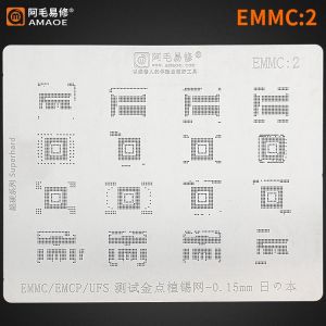 BGA Reballing reball Stencil for EMMC EMCP UFS NAND DDR SSD  BGA153 BGA254 BGA162 BGA169 BGA186  BGA221