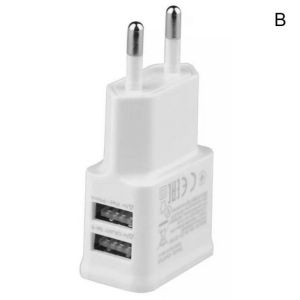 5V 2A Adapter 2 USB Port Charger EU/US Plug Mobile For iPad AC Universal Travel Phone Charger Charger Power P2S8