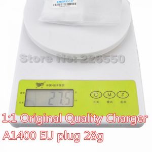10pcs/lot AAAAA+ Quality A1400 EU Plug USB Wall Charger AC Porwer Adapter For 5W 5V 1A weight 28g with retail box