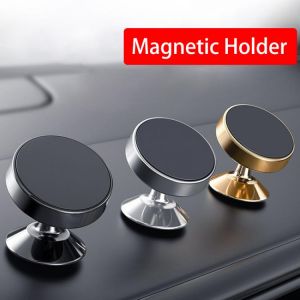 360 Degree Rotating Phone Mount Universal Magnetic Car Phone Holder Dashboard Bracket Magnet Holder GPS Mobile Phone Car Holder