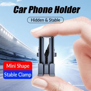 New Gravity car holder for phone air vent mount clip cell mobile stand in car Smartphone GPS support For iphone 11 xiaomi