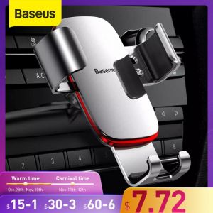 Baseus CD Slot Car Phone Holder for iPhone Xr 8 7 Plus Phone Holder Stand in Car For Xiaomi Redmi Note 7 Car Smartphone Support