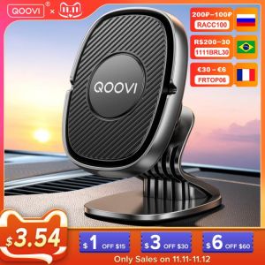 all in one place אביזרים QOOVI Magnetic Car Phone Holder Stand 360 Degree Mobile Cell Air Vent Magnet Mount GPS Support For iPhone Xiaomi Samsung Huawei