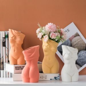 Body Vase Abstract Body Art Personality Ceramic Vase Decoration
