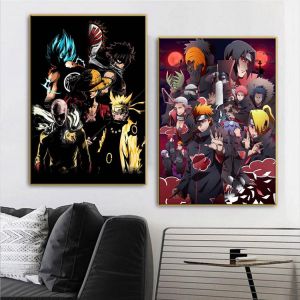 Japanese Anime Character Naruto Canvas Painting Art Poster Decorative Painting Mural Home Children Room Wall Aesthetic Decor