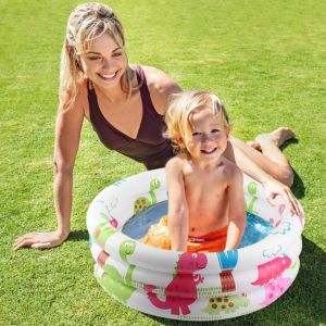 61*25cm Inflatable Swimming Pool Rowing Pool Bathtub Outdoor Children's Summer Swimming Pool Fishing Pool Ocean Ball Pool