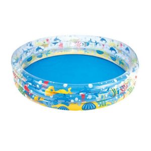 152*30CM Kids Inflatable Swimming Pool Marine Ball Pool Hard Rubber Round Infant Tub Children Basin Bathtub Kids Pool