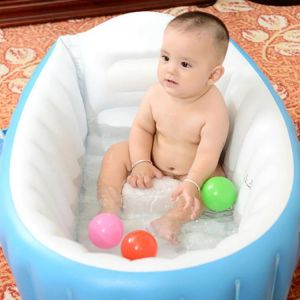 Portable Foldable Baby Infant Inflatable Bathtub Shower Basin Swimming Pool  Water Toys inflatable Bath Tub Toys Gift For kids
