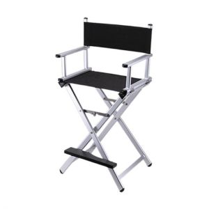High Aluminum Frame Makeup Artist Director Chair Foldable Outdoor Furniture Lightweight Portable Folding Director Makeup Chair