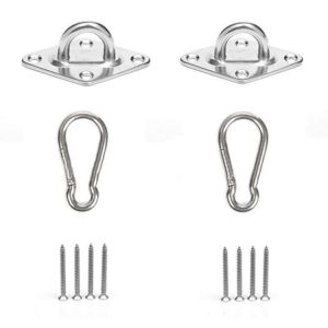 Heavy Duty Stainless Steel Swing Hanging Kits Ceiling Anchor Suspension Bracket Hook for Garden Swing Egg Chair Hammock Hanger