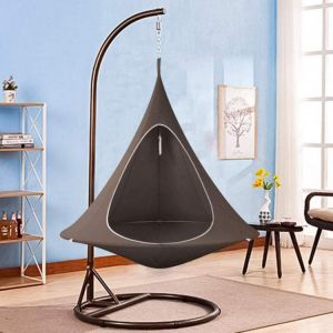 Outdoor camping waterproof leisure hanging sofa tent for many people Butterfly swing hammock hanging chair patio furniture