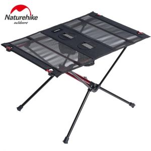 Picnic Table Collapsible Roll Up Portable Outdoor Foldable Fishing Table Ultralight Aluminum Folding Camping Table