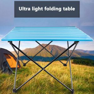 Foldable Picnic Table Outdoor Picnic Convenient Carrying Durable Outdoor Hiking Ultra Light Aluminum Picnic Table Model  S L