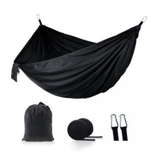 Popular Best quality custom waterproof 210T Parachute Cloth Material Outdoor Garden hammock