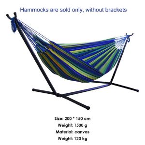 Convenient Portable Canvas Hammock Stand Multi-functional Practical Camping Sleep Swing Hanging Bed