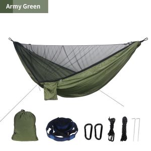 Hammock With Mosquito Net Hammock Bug Net 290*140CM Portable Hammocks Lightweight Hammock For Camping Hiking Backpacking Outdoor