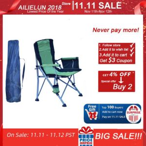 Portable Outdoor Camping Beach Chair Lightweight Foldable Hiking Backpacking  camping Outdoor  BBQ  Picnic Seat Fishing Tools Ch