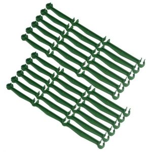 20 Pcs Stake Arms for Tomato Cage, Adjustable Plastic Plant Stake Connection Rod for Any 11mm Diameter Plant Stakes