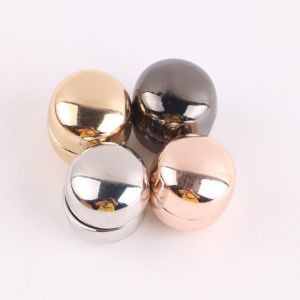 1PC Safe Hijab Brooch Strong Metal Plating Magnetic Hijab Clip Luxury Accessory No Hole Pins Brooches Magnet for Muslim Scarf