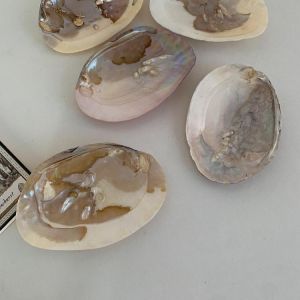 Cutelife Nordic Ins Pearl Shell Table Tray Trinket Perfume Cosmetic Decorative Tray Wedding Makeup Bathroom Jewelry Storage Tray
